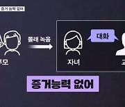 '아동학대 의심' 자녀가방 속 녹음기 녹취…"증거 능력 없어"