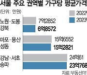 서울 집값 3% 떨어질 때···'노도강·금관구' 7~9% 빠졌다[집슐랭]