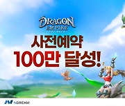 드래곤 엠파이어, 사전 예약자 100만 달성