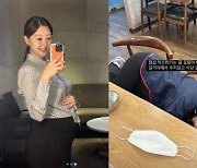 '이비인후과 의사♥' 윤지연, 둘째 임신 중 또 실신…"컨디션은 좋아"