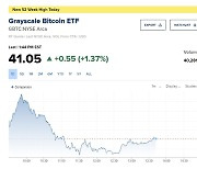 美 비트코인 ETF 첫 거래…GBTC +1.3%, IBIT -4.3%