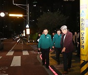 [동정] 이한경 본부장, 지능형CCTV·통학로 안전 현장점검