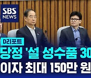 [D리포트] 고위 당정 협의회 개최 "설 물가 작년 수준 이하로"