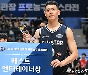 조상현 감독 밀친 '신스틸러' 이관희 "내일부터는 말 잘 들어야죠" [KBL 올스타전]