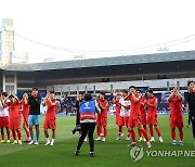 한국, 기분 좋은 출발