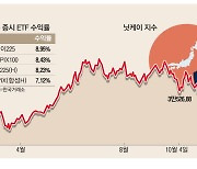 치솟는 日증시 … 일학개미 ETF도 달린다