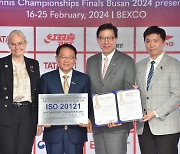 2024부산세계탁구선수권대회, ISO20121 인증