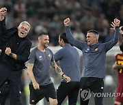 Soccer Roma Mourinho Out