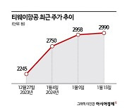 상승기류 탄 티웨이항공…주가 '훨훨'