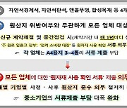 조달청, 4개 품목 '원자재 사용 확인 서류' 제출 의무 폐지