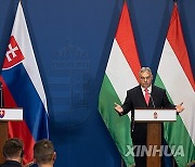 HUNGARY-BUDAPEST-PM-SLOVAKIA-PM-PRESS CONFERENCE