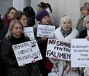 ROMANIA FAMILY DOCTORS PROTEST