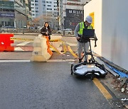 고양시 일산동구 이면도로 30m 균열…긴급 점검 뒤 통행 재개