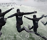 해군 SSU 겨울 바닷속으로