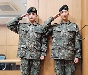 BTS's RM, V complete basic military training as elite trainees