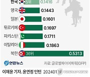 한국 군사력 英·日 제치고 세계 5위···北은 36위로 하락