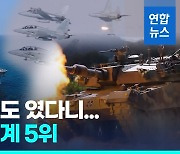 [영상] 군사력 격차 더 벌려…영국 제친 한국 6→5위, 북한 34→36위