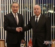 BRAZIL-BRASILIA-FM-CHINA-WANG YI-MEETING