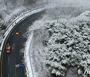 경북 북동산지 대설주의보…최대 15㎝ 예상