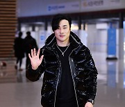 [ST포토] 김하성,  '새 시즌 위해 출국합니다'