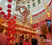 MALAYSIA-KUALA LUMPUR-YEAR OF THE DRAGON-DECORATION