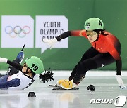 강민지, 잘 달리고 있었는데