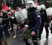 GREECE PROTEST ISRAEL GAZA CONFLICT