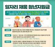 제조업 취업 청년, 일자리 채움 청년지원금 200만원 받는다