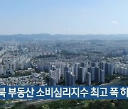 충북 부동산 소비심리지수 최고 폭 하락