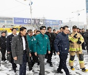 보조 맞추는 윤석열·한동훈