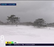 동장군 맹위.. 제주섬  '꽁꽁'