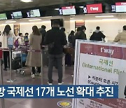 대구공항 국제선 17개 노선 확대 추진