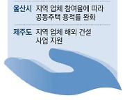 지자체들 '지역 건설사 살리기' 안간힘