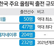 단체종목 부진에… 하계올림픽 먹구름