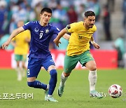 호주, 1-1로 우즈베키스탄과 무승부…우즈베키스탄 16강행