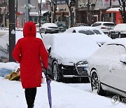 눈 내린 광주