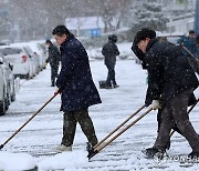 '대설특보' 광주·전남, 눈 더 온다…최고 15㎝