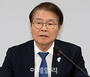 [포토]금융·고용 복합지원 강화 업무협약식에서 인사말하는 이정식 고용노동부 장관