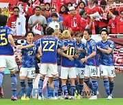 '신태용호' 탈락하나… '우에다 멀티골' 일본, 인니에 2-0 리드(후반 진행 중)