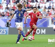 [아시안컵 LIVE] '슛 0개' 인니, 일본에 PK 내주며 0-1로 열세(전반 종료)