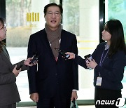 박성재 후보자, 인사청문회 준비단 사무실 첫 출근