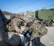 혹한기 훈련 나선 육군 11기동사단