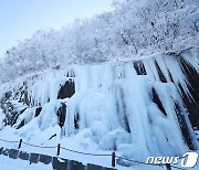 [화보] 영화에서 봤던 '겨울왕국'…무등산에서 만나다