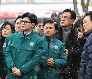 [사설] 대통령 재난현장 방문마저 ‘정치쇼’라니