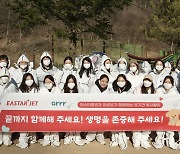 [게시판] 이스타항공, 유기동물 보호소에 기내 담요·생활용품 기부