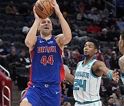 Hornets Pistons Basketball