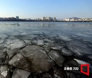 [포토]결빙 된 한강