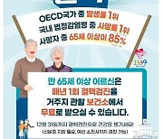 부산시, 65세 이상 건강 고위험군 대상 무료 결핵 검진