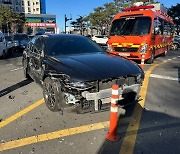 울산 남구 신정동에서 교통사고... 3명 경상