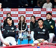 [ST포토] PBA팀리그 파이널 6차전, 바뀐 하나카드 1세트 라인업